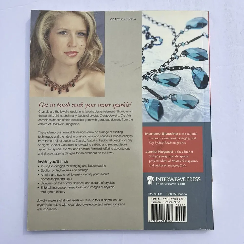 Create Jewelry Crystals Paperback Jewelry Making Dazzling Designs 2007